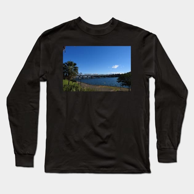 Iron Cove Bridge Long Sleeve T-Shirt by kirstybush